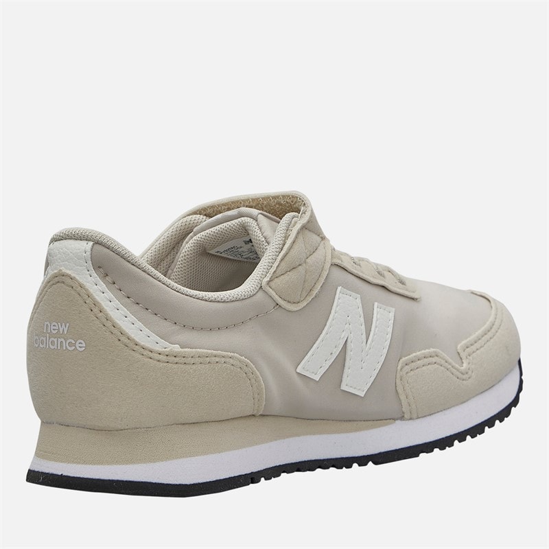 New Balance Kids 323 Hook And Loop Trainers Beige - Image 5