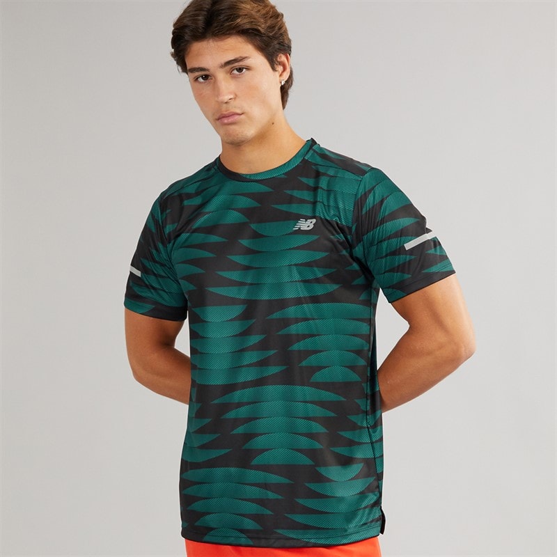 New Balance Mens Sports Essentials Poly T-Shirt Multi