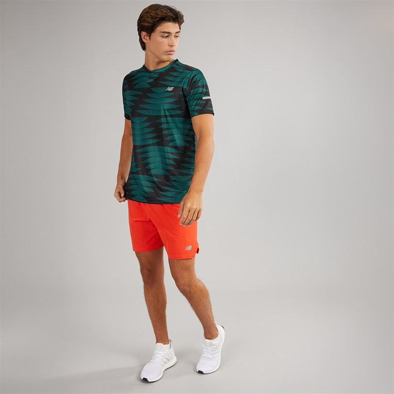 New Balance Mens Sports Essentials Poly T-Shirt Multi - Image 4