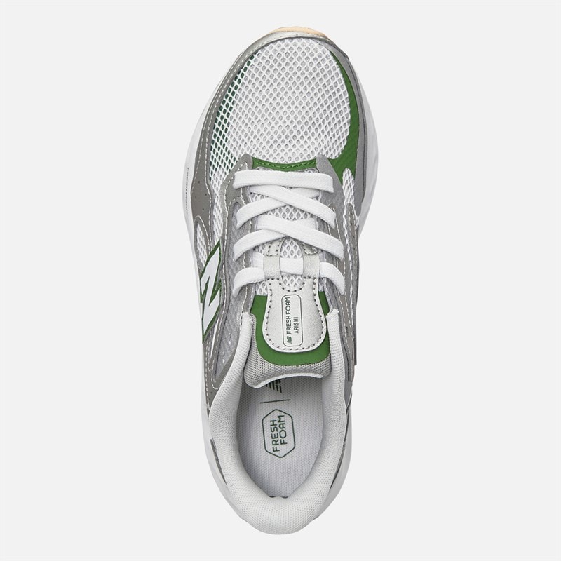 New Balance Womens Fresh Foam Arishi V4 Tiralux Neutral Running Shoes Raincloud - Image 4