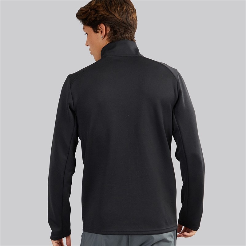 New Balance Mens Tech Knit Training Full Zip Track Jacket Black - Image 2