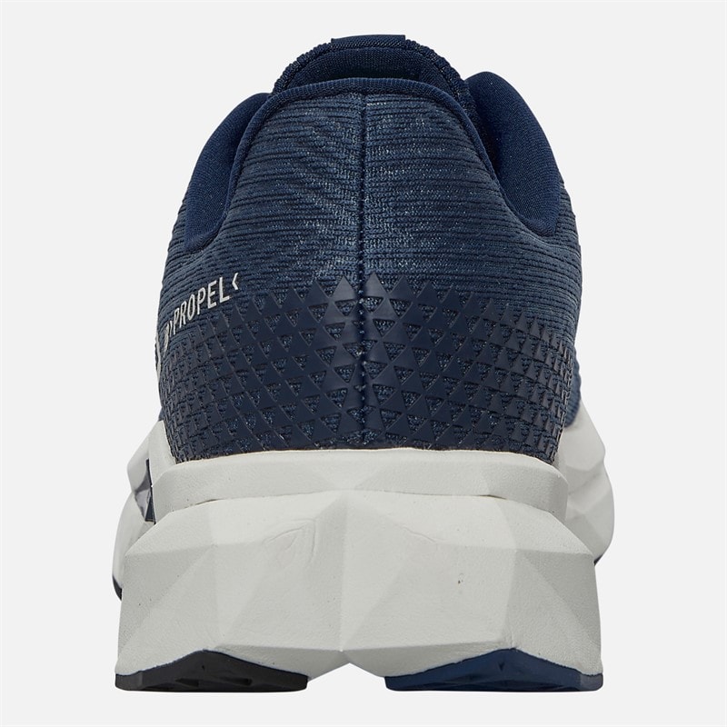 New Balance Mens Fuelcell Propel V5 Neutral Running Shoes Navy/Light Arctic Grey/White - Image 3