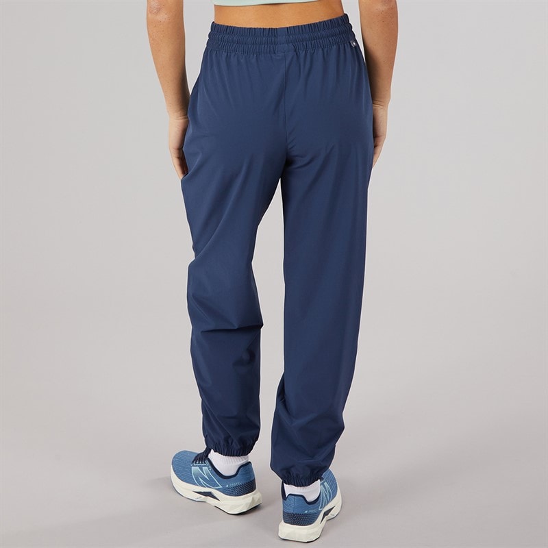 New Balance Womens Athletics Stretch Woven Track Pants Navy - Image 2