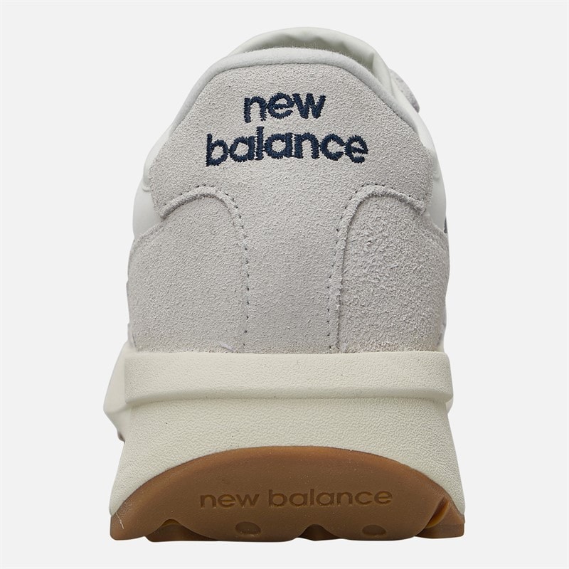 New Balance Womens 370 Trainers Sea Salt/Navy - Image 3