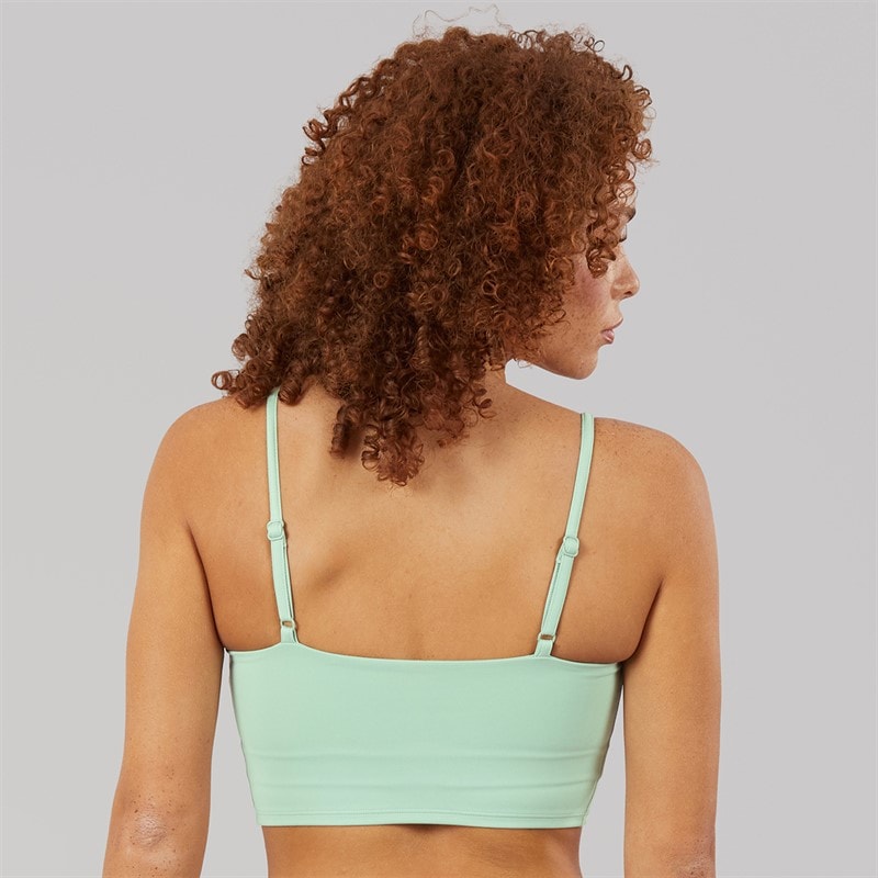 New Balance Womens Accelerate Light Support Sports Bra Top Mountain Teal - Image 2
