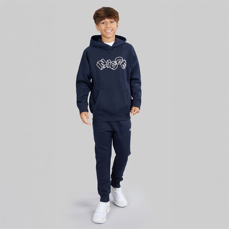 NICCE Boys Jumbled Tracksuit Navy - Image 4