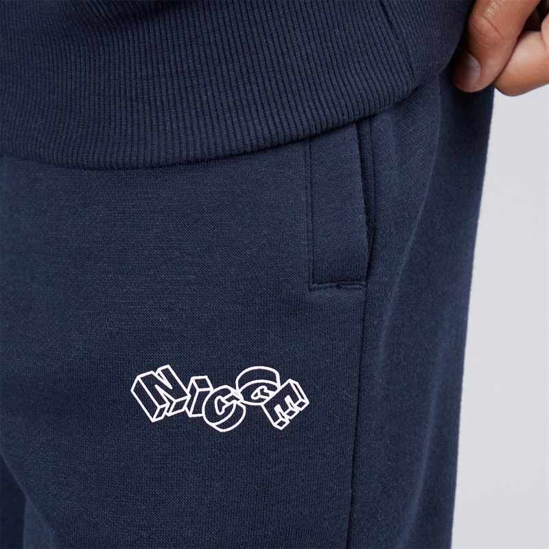NICCE Boys Jumbled Tracksuit Navy - Image 5