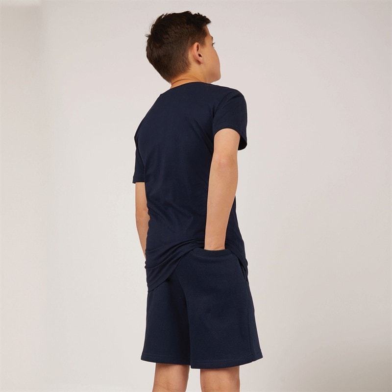 NICCE Boys Dohen T-Shirt And Shorts Set Navy - Image 2