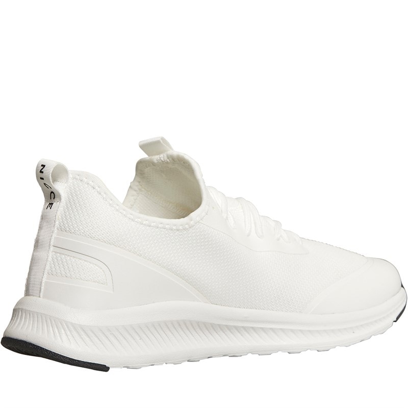 NICCE Mens Chassis Trainers White/Black - Image 5