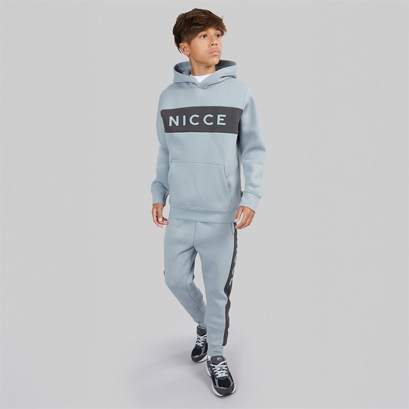 NICCE Boys Moss Tracksuit Grey/Coal - Image 4