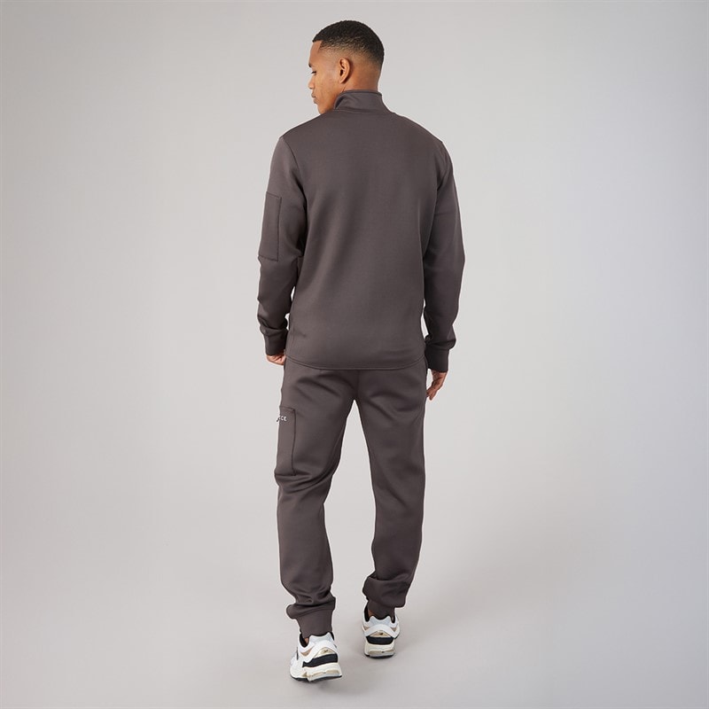 NICCE Mens Farrin Tracksuit Coal - Image 2
