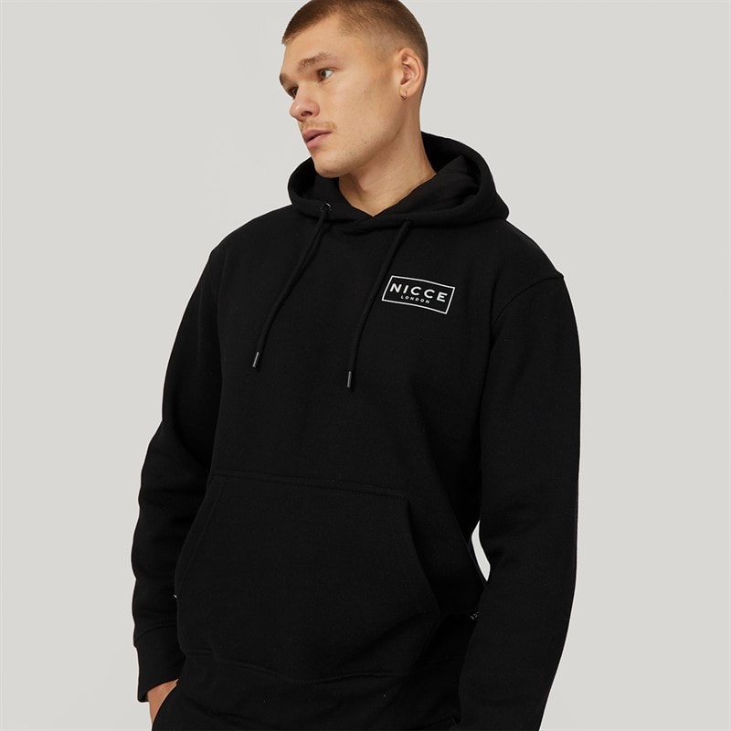 NICCE Mens Tubenz Hoodie Black - Image 1