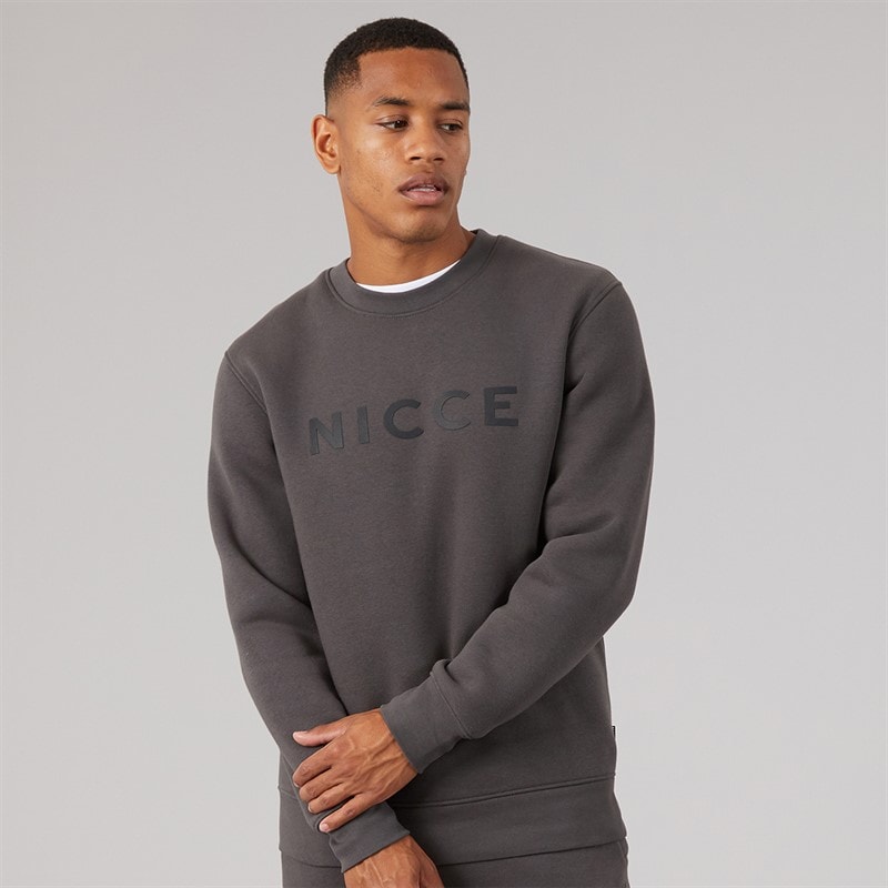 NICCE Mens Lormi Sweatshirt Coal