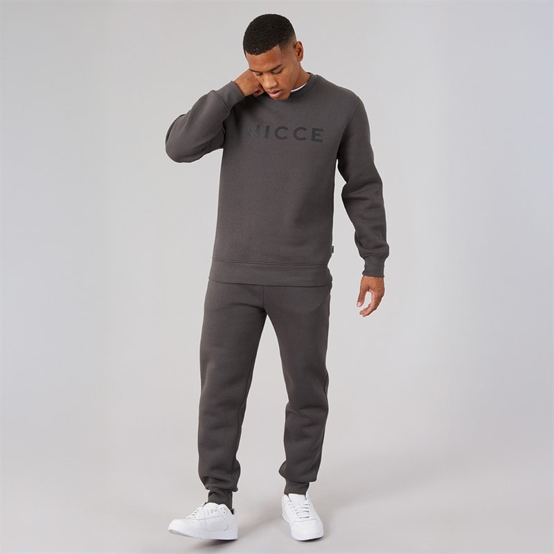 NICCE Mens Lormi Sweatshirt Coal - Image 4