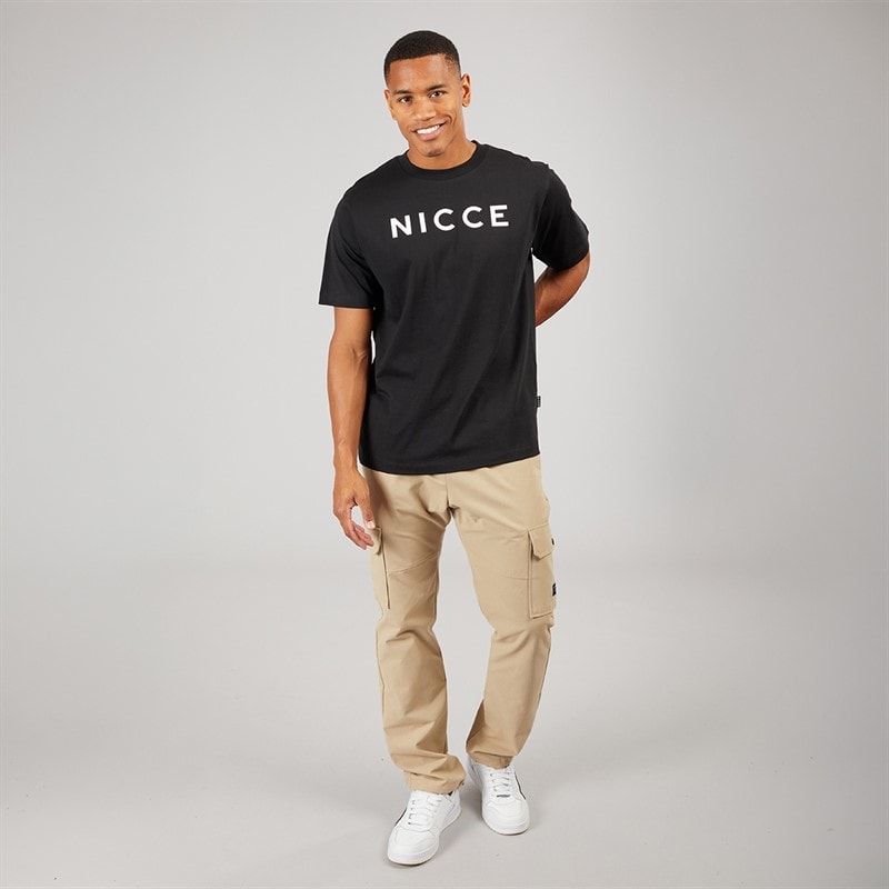 NICCE Mens Denno T-Shirt Coal - Image 3