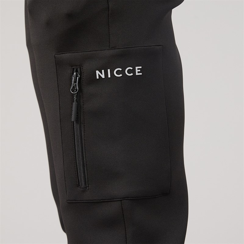 NICCE Mens Farrin Tracksuit Black - Image 5