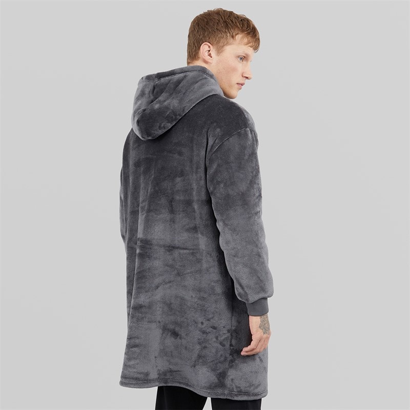 NICCE Mens Finadeni Snuggle Fleece Charcoal - Image 2