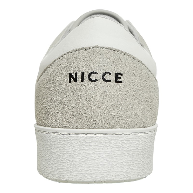 NICCE Mens Covent Trainers White/Grey - Image 3
