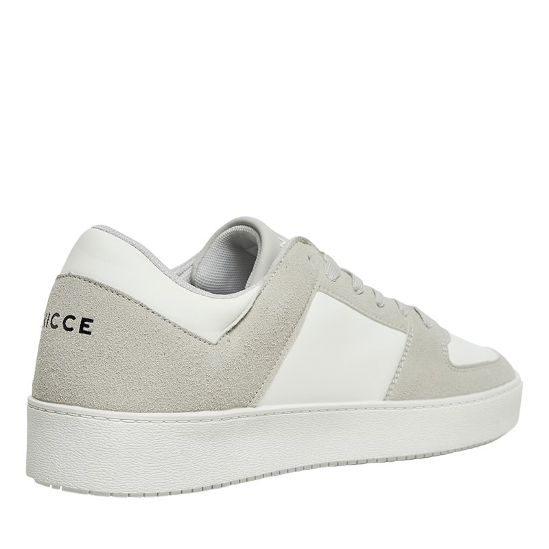 NICCE Mens Covent Trainers White/Grey - Image 5