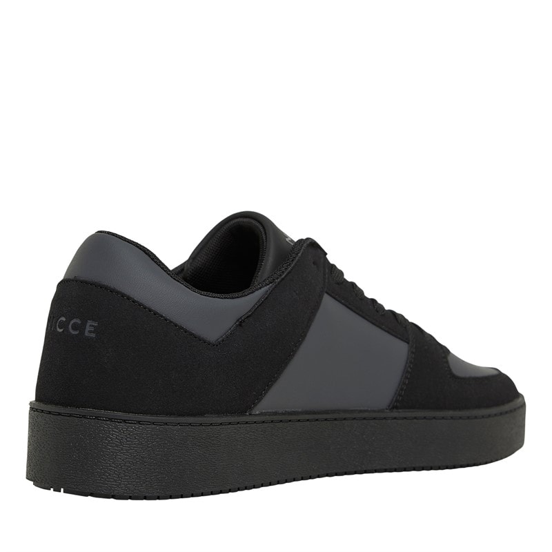 NICCE Mens Covent Trainers Black/Grey - Image 5