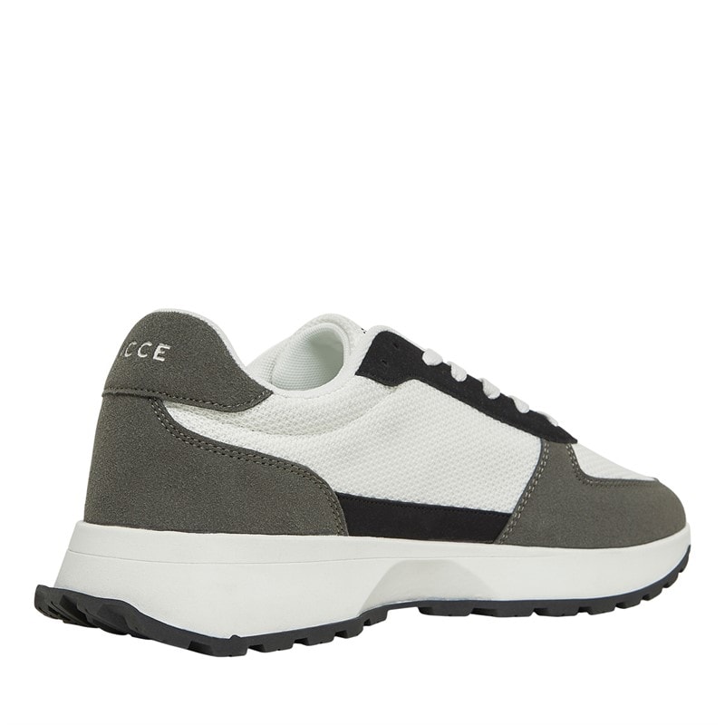 NICCE Mens Dalston Trainers White/Grey - Image 5