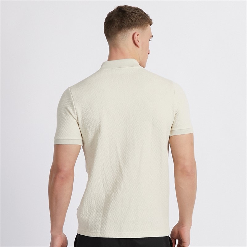 NICCE Mens Saster Polo Shirt Ivory - Image 2