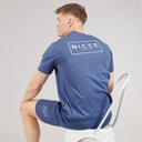 NICCE Mens Tradfri T-Shirt And Shorts Set Element Blue