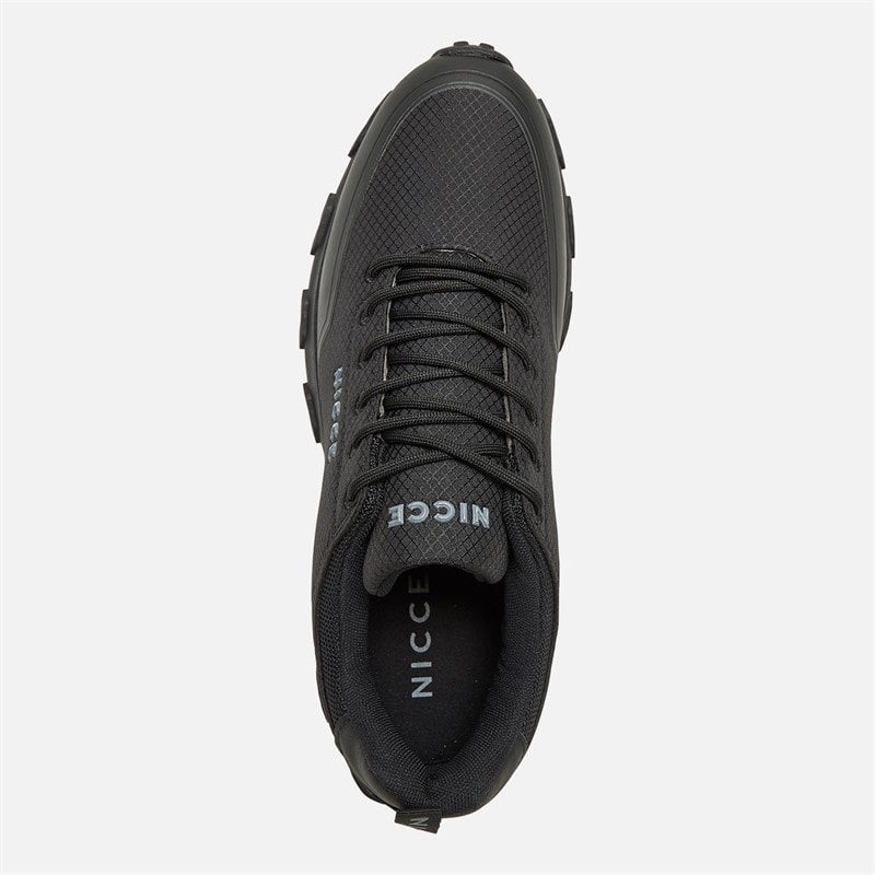 NICCE Mens Sencon Trainers Black - Image 4