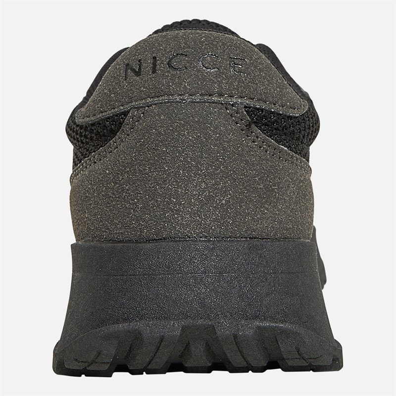 NICCE Junior Boys Dalston Trainers Black/Grey - Image 3