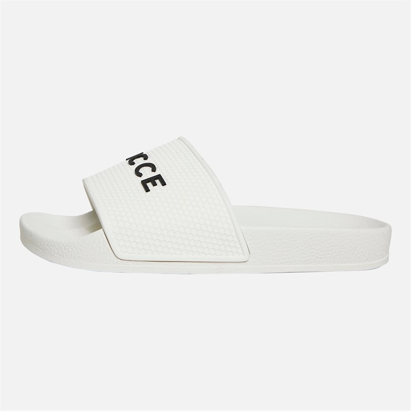 NICCE Junior Boys Visor Slides White - Image 2