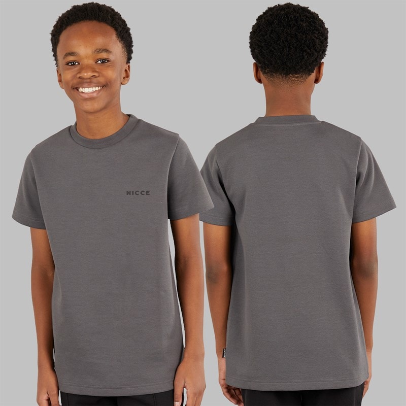 NICCE Boys Ziptey Jacket T-Shirt And Joggers Three Piece Set Black - Image 2