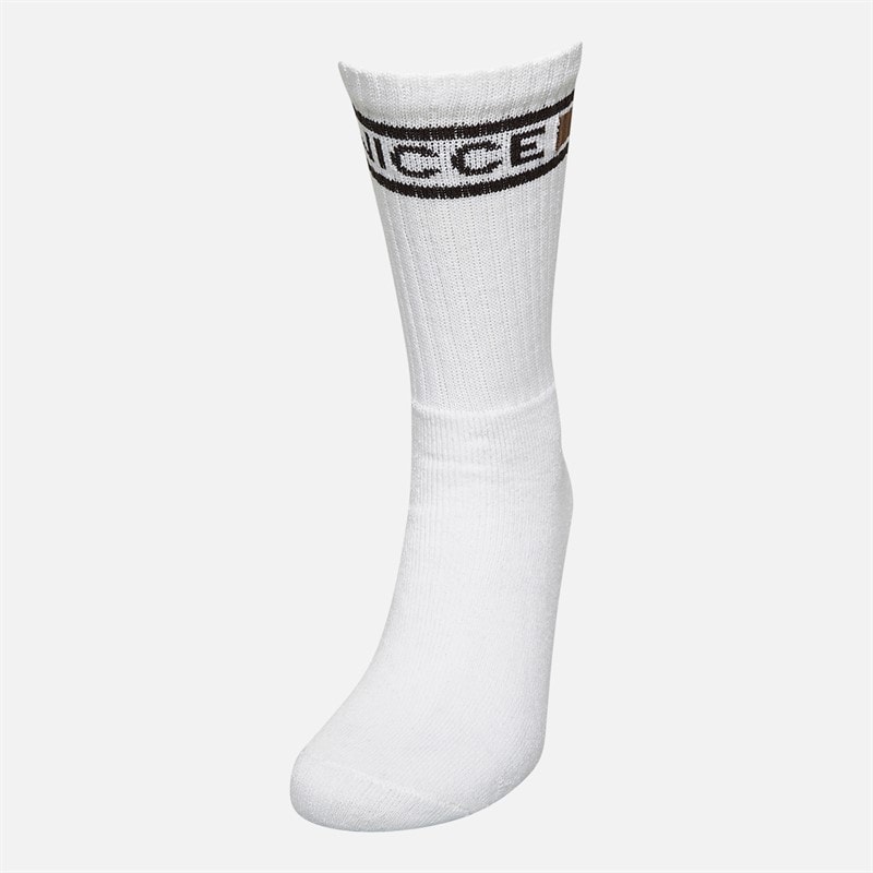 NICCE Mens Torlan Ten Pack Crew Socks White - Image 2