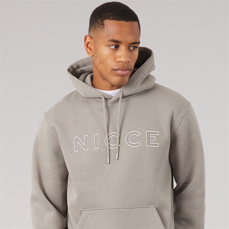 NICCE Mens Albert Tracksuit Taupe Stone - Image 3
