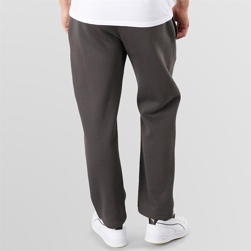 NICCE Mens Wide Leg Open Hem Joggers Coal - Image 2
