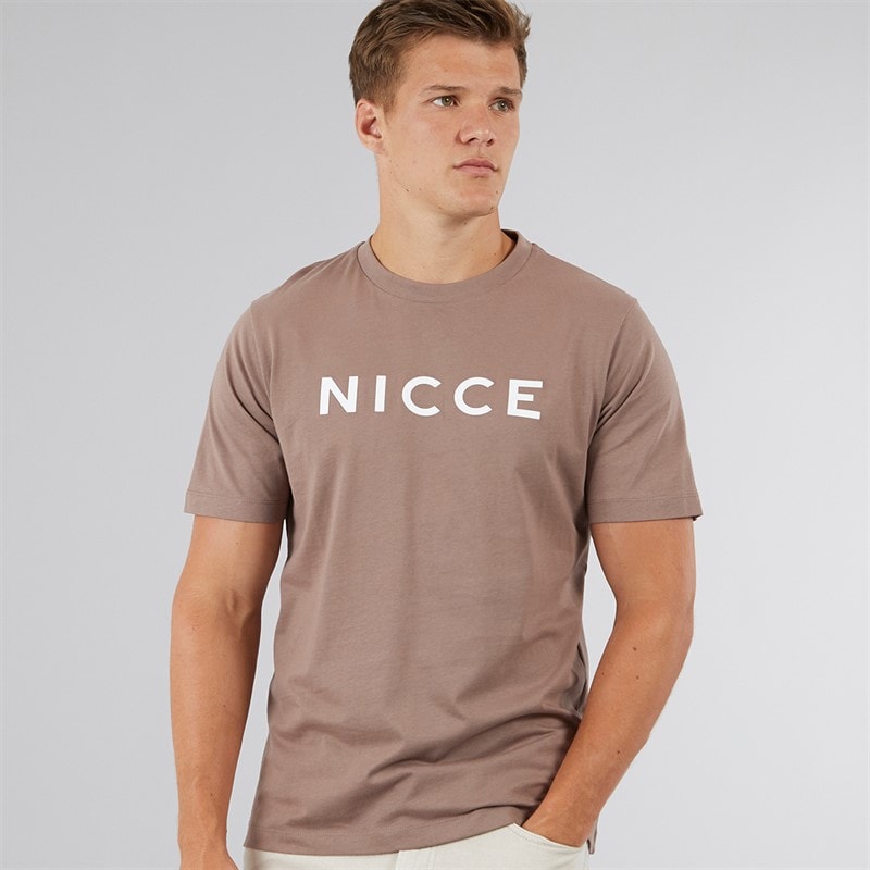NICCE Mens Denno T-Shirt Mink - Image 1