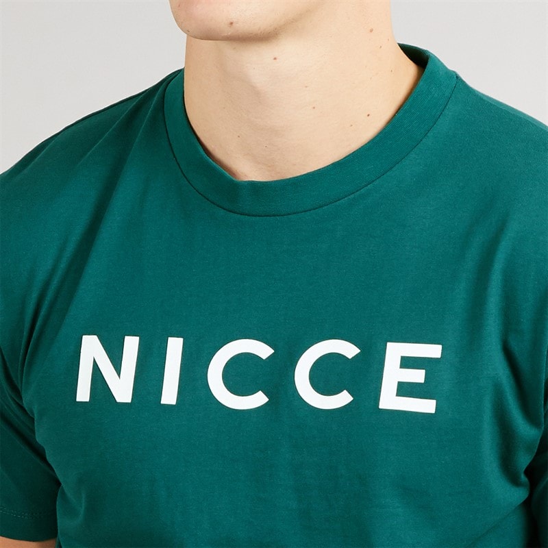 NICCE Mens Denno T-Shirt Deep Teal - Image 3