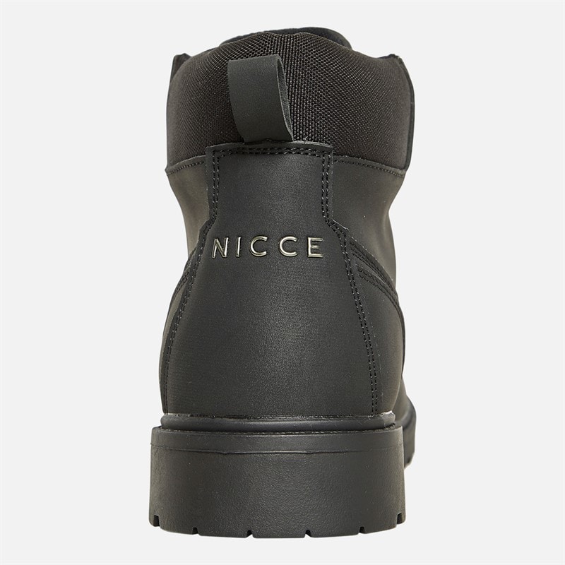 NICCE Mens Cranford Boots Black - Image 3