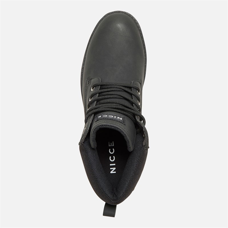 NICCE Mens Cranford Boots Black - Image 4