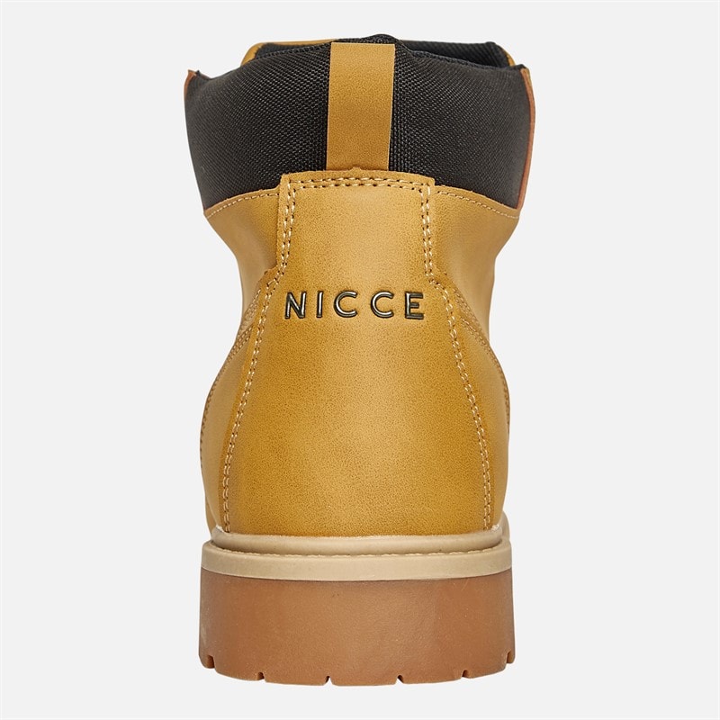 NICCE Mens Cranford Boots Wheat - Image 3