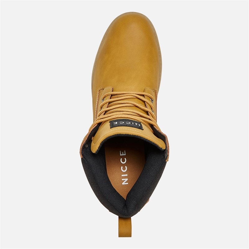 NICCE Mens Cranford Boots Wheat - Image 4
