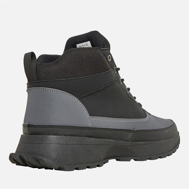 NICCE Mens Kopolo Boots Black/Coal - Image 5