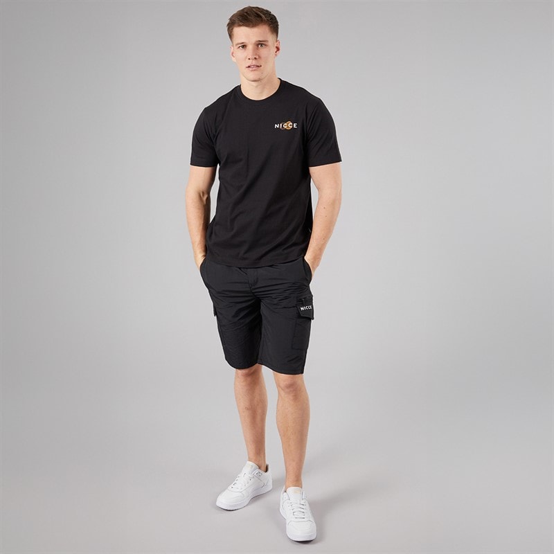 NICCE Mens Katto T-Shirt Black - Image 4