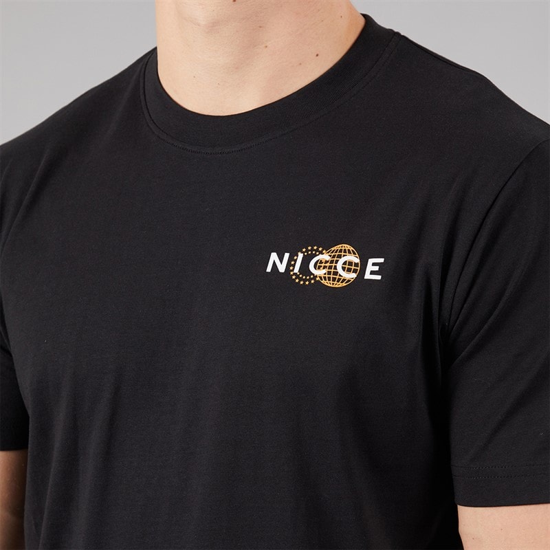 NICCE Mens Katto T-Shirt Black - Image 5