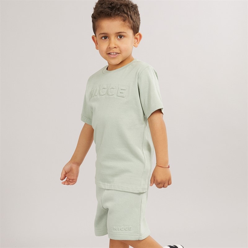 NICCE Boys T-Shirt And Shorts Set Green