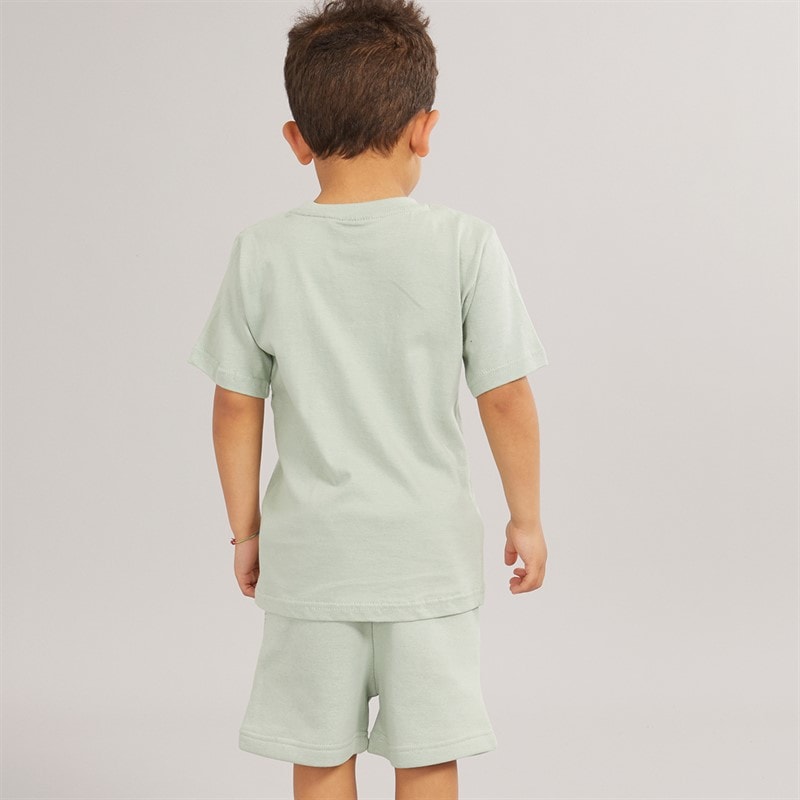 NICCE Boys T-Shirt And Shorts Set Green - Image 2