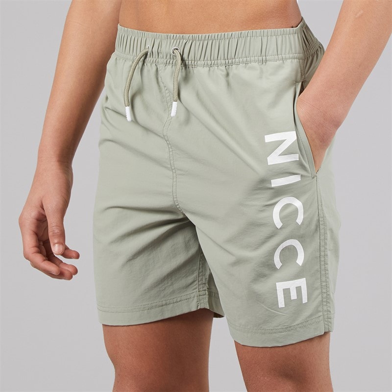 NICCE Junior Boys Bonham Swim Shorts Shadow - Image 1