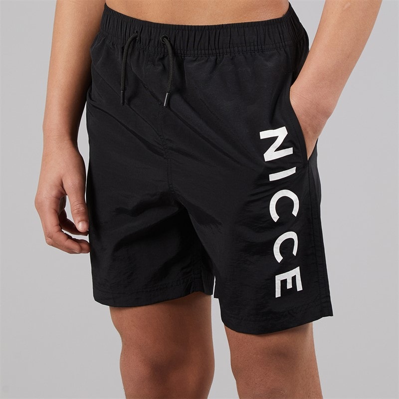 NICCE Boys Bonham Swim Shorts Black - Image 1