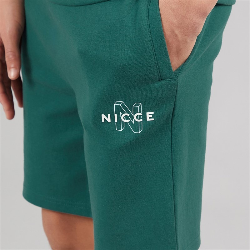NICCE Junior Boys Teamit T-Shirt and Shorts Set Classic Teal - Image 5