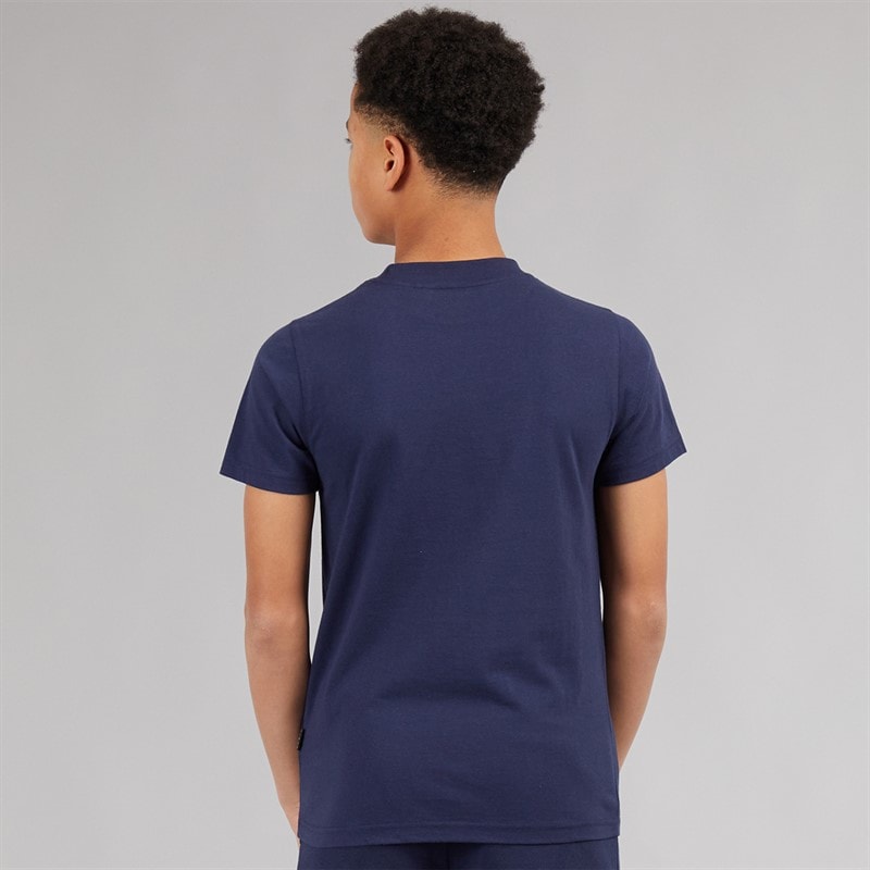 NICCE Boys Corlon Two Pack T-Shirt And Jog Shorts Set Dark Navy/ Element Blue Dark Navy/Element Blue - Image 4