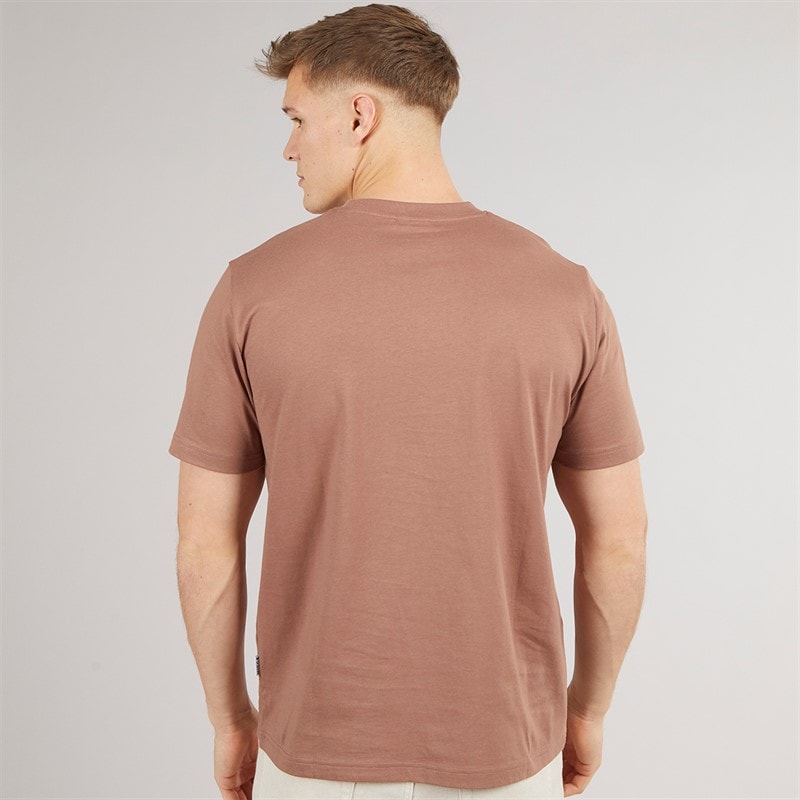 NICCE Mens Farnol T-Shirt Chestnut - Image 2